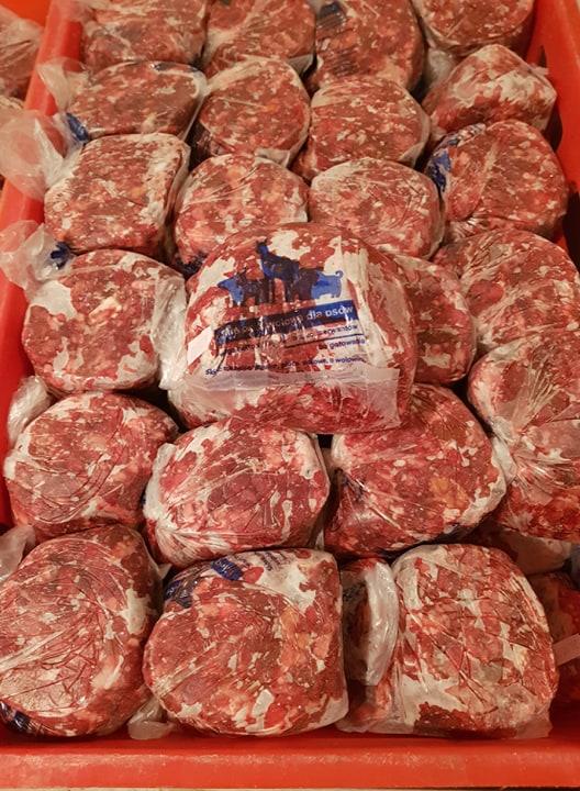 Mięso mrożone dorosłe psy- 0,5 kg lub 1 Kg